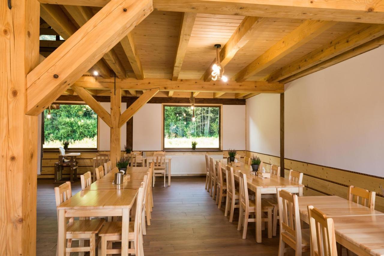 OSADA PODRÓŻNIKA - Całoroczne Domki Drewniane Hoczew Exterior foto