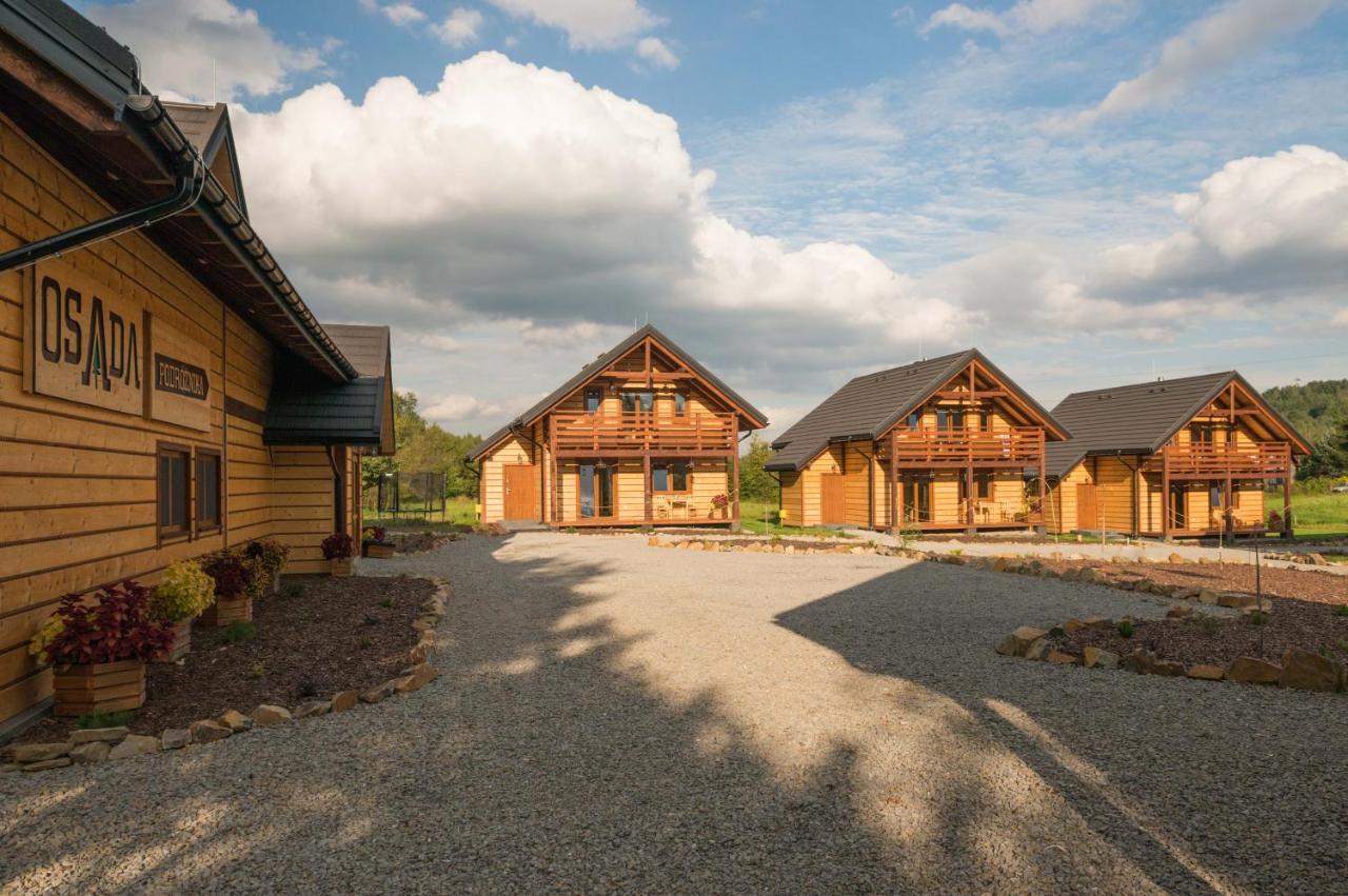 OSADA PODRÓŻNIKA - Całoroczne Domki Drewniane Hoczew Exterior foto