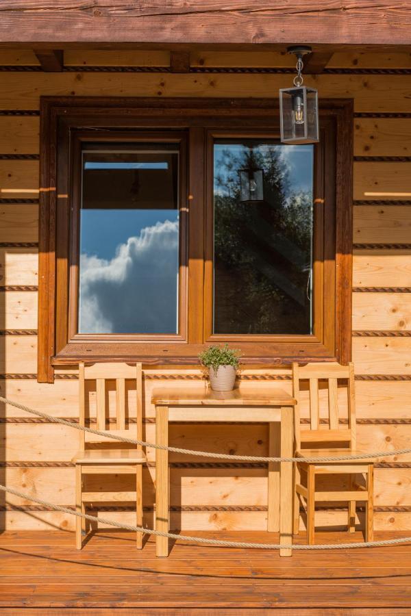 OSADA PODRÓŻNIKA - Całoroczne Domki Drewniane Hoczew Exterior foto