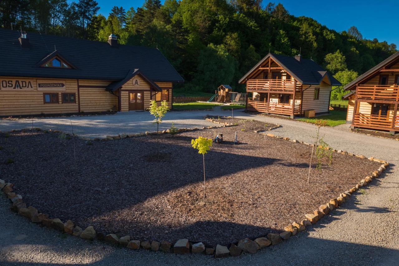 OSADA PODRÓŻNIKA - Całoroczne Domki Drewniane Hoczew Exterior foto