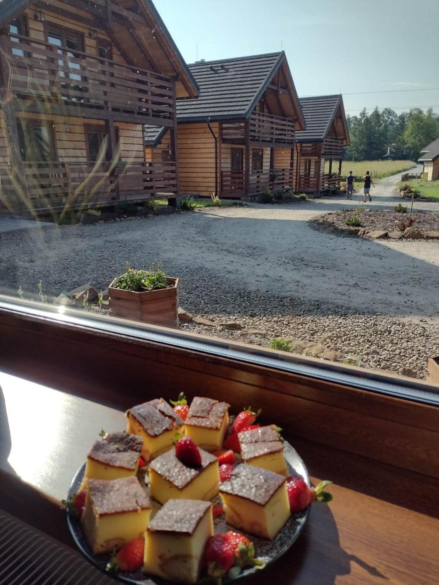 OSADA PODRÓŻNIKA - Całoroczne Domki Drewniane Hoczew Exterior foto